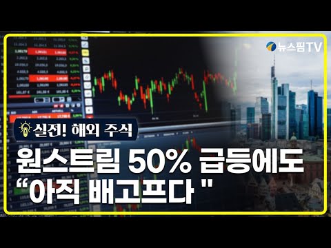 [실전!해외주식] 원스트림, 50% 급등에도 "아직 배고프다"