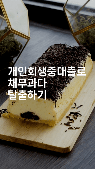 개인회생중대출로 채무과다 탈출하기-금융키키